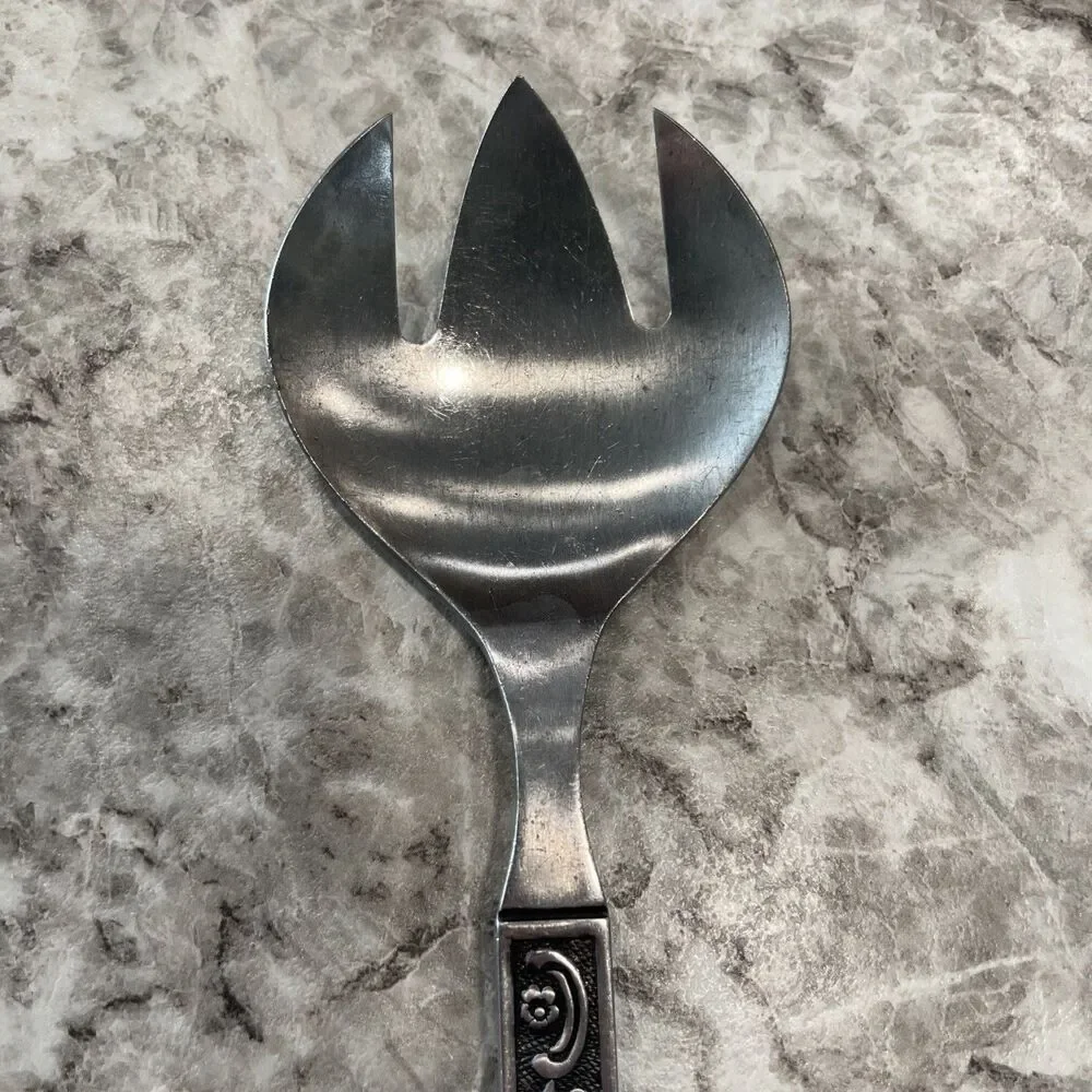 Oneida MEDITERRANEA Oversized Serving Salad Fork 11